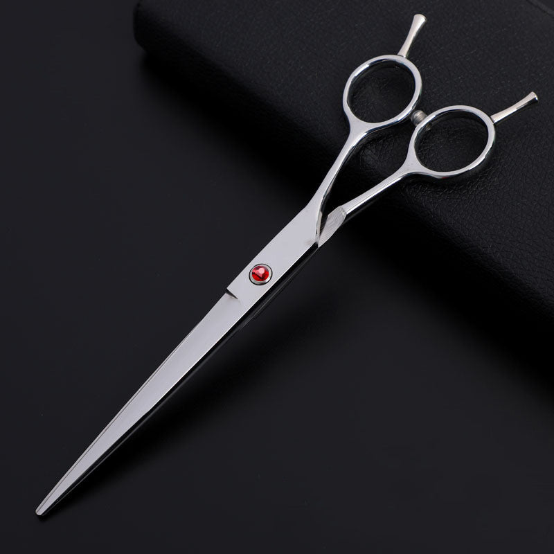 KFX-3054013 Premium Japanese Stainless Steel Pet Grooming Scissors for Even Trimming
