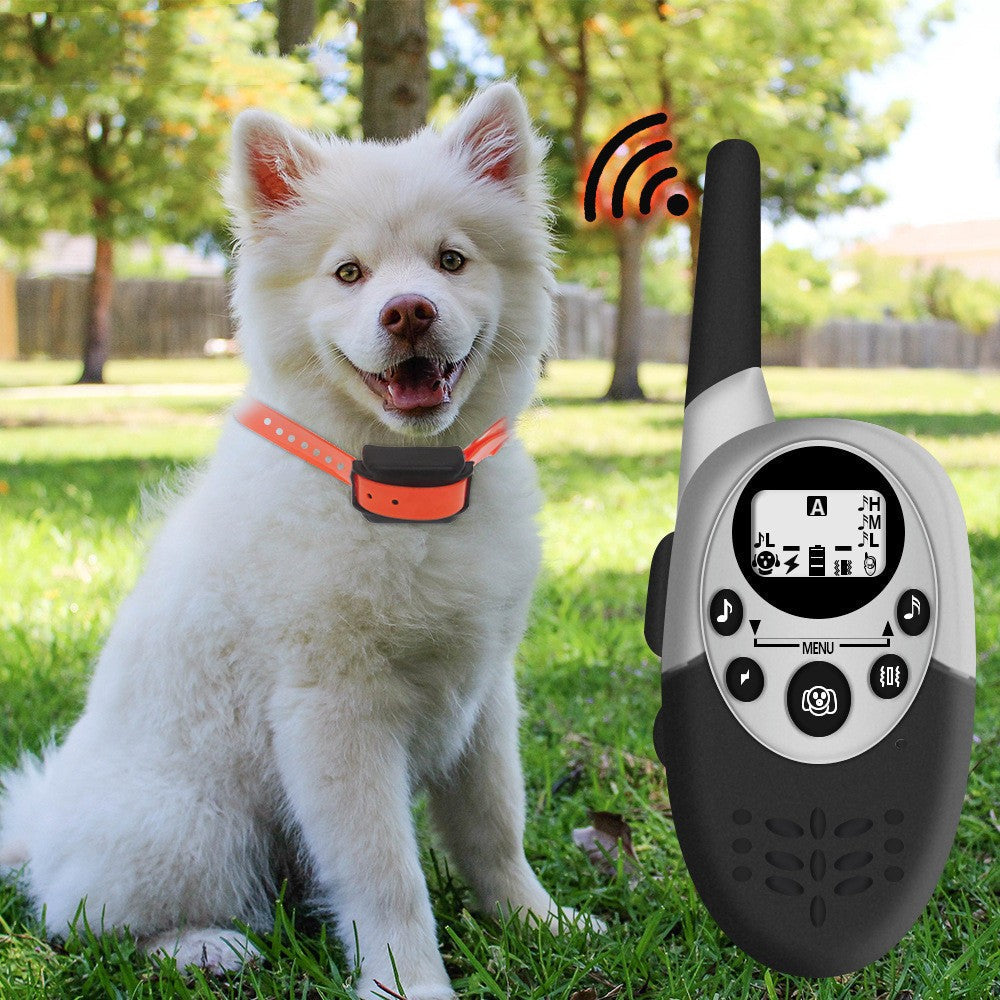 KFX-3056189 Remote Dog Trainer with Rechargeable Battery and Intelligent Control - Suitable for All Seasons