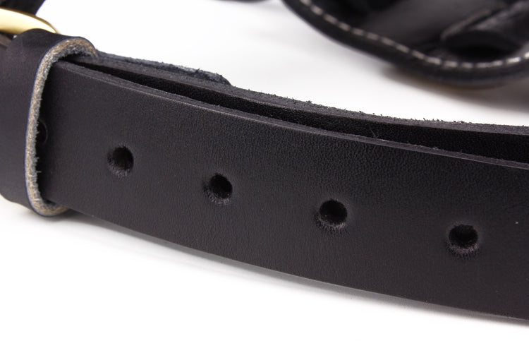 KFX-3057469 Cowhide Pet Chest and Back Harness for Medium to Large Dogs, Sizes M and L Available