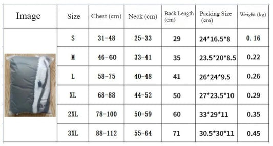 KFX-3063613 Cozy Waterproof Cold-Proof Cotton Coat for Pets - Ideal for Autumn and Winter