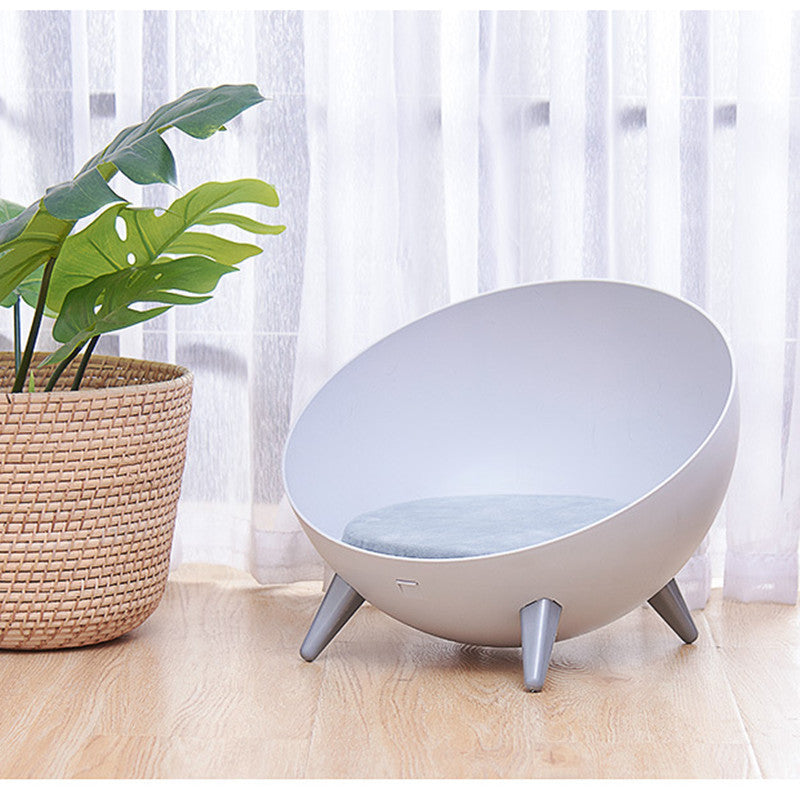 KFX-3063997 Hemispherical Plastic Pet Nest for Comfortable Pet Relaxation