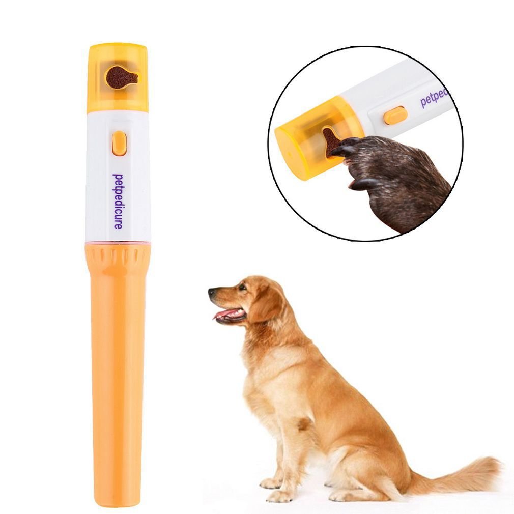 KFX-3067709 Automatic Magic Cat Nail Clipper with Polishing Function - 17.5cm Length, Perfect for Pet Grooming