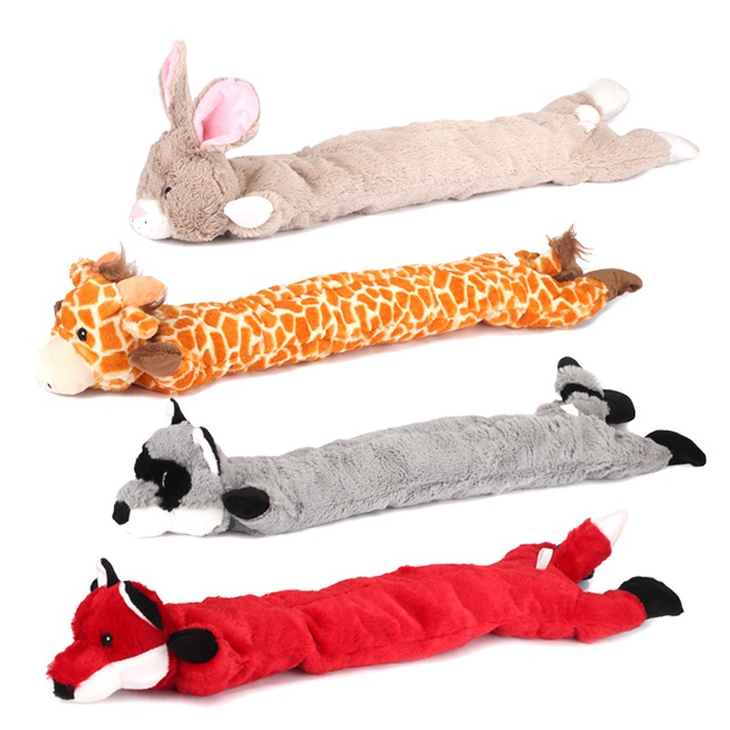 KFX-3070525 Dog Teddy Molar Sound Toy - Bite-Resistant Jacquard Velvet Design for Comfort and Training