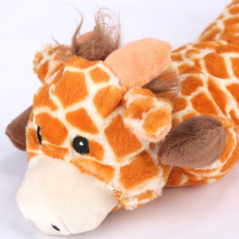 KFX-3070525 Dog Teddy Molar Sound Toy - Bite-Resistant Jacquard Velvet Design for Comfort and Training