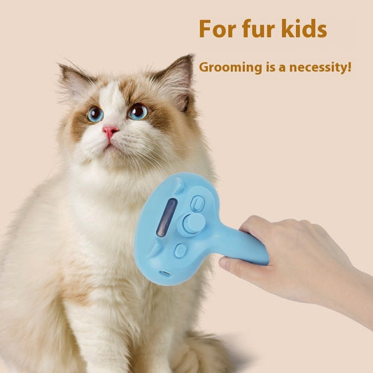 KFX-3081021 Rechargeable Pet Spray Comb with Hair Removal Function – Lightweight and Portable Design