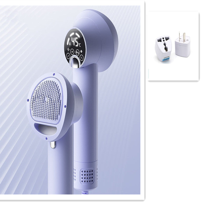 KFX-3092541 Smart Pet Hair Dryer with Comb Attachment for Dogs and Cats - Silent, Safe Grooming Tool