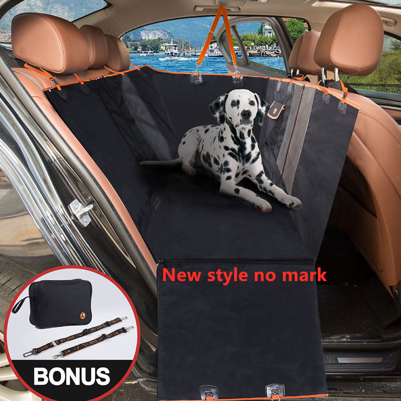 KFX-3092797 Detachable Anti-Dirty Pet Mat - Oxford Cloth, 130x148cm, Black/Green