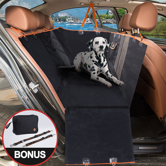 KFX-3092797 Detachable Anti-Dirty Pet Mat - Oxford Cloth, 130x148cm, Black/Green