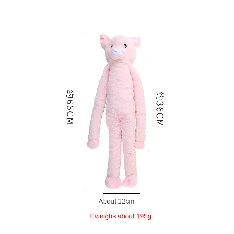 KFX-3094205 Interactive Plush Dog Toy with Rattle and Chewing Function for Golden Retrievers and Large Breeds