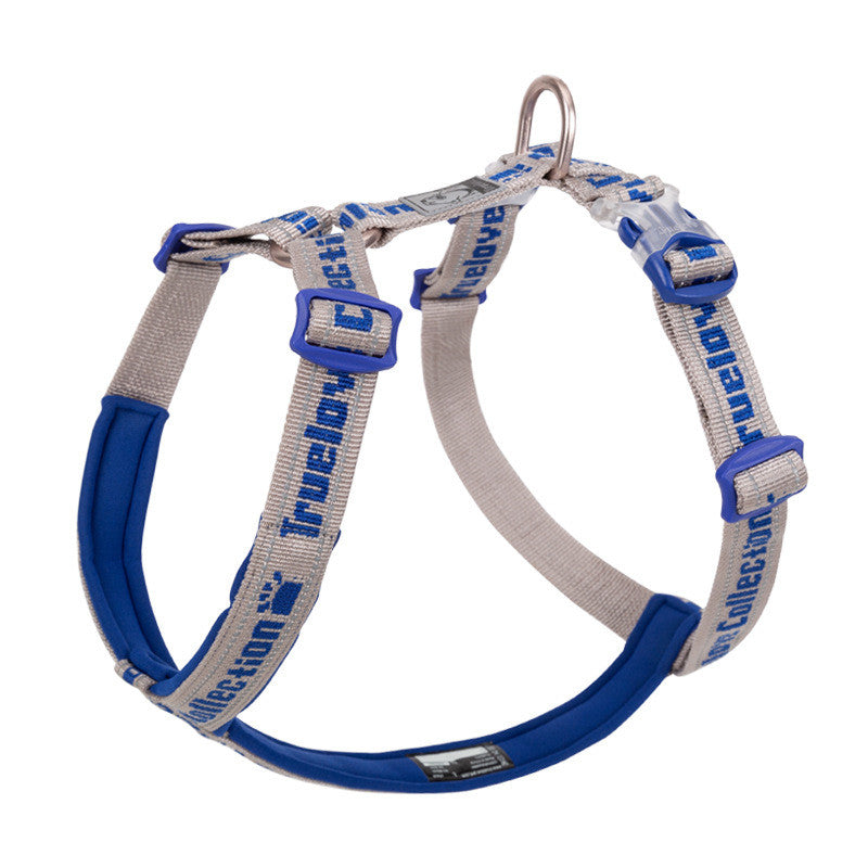 KFX-3095997 Reflective No Pull Dog Harness with Neoprene Padding - Adjustable Military Style Training Vest for Comfort and Safety