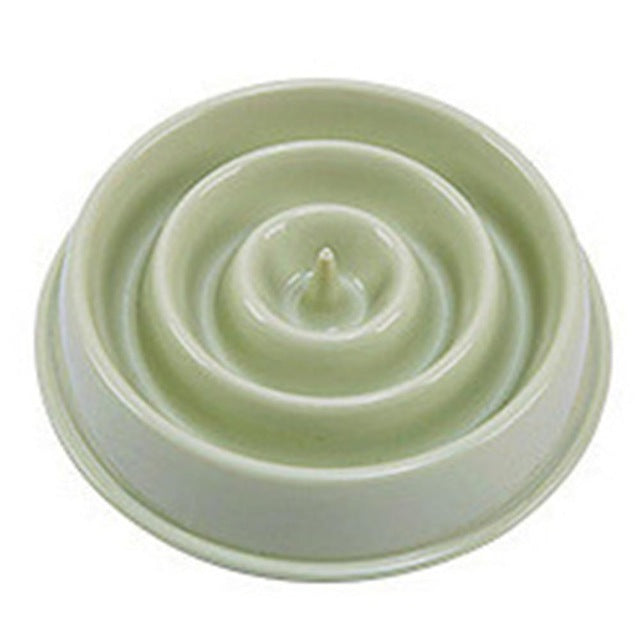 KFX-3096893 Slow Feed Bowl for Dogs and Cats - Plastic Choke Prevention Design in Various Styles and Colors