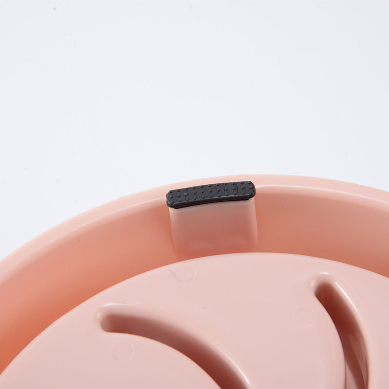 KFX-3096893 Slow Feed Bowl for Dogs and Cats - Plastic Choke Prevention Design in Various Styles and Colors