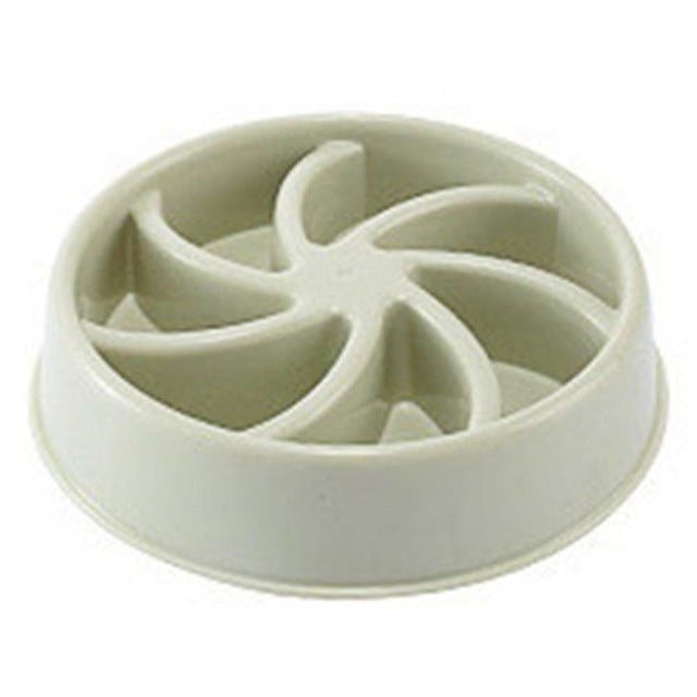 KFX-3096893 Slow Feed Bowl for Dogs and Cats - Plastic Choke Prevention Design in Various Styles and Colors