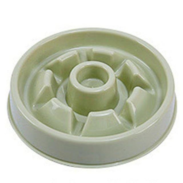 KFX-3096893 Slow Feed Bowl for Dogs and Cats - Plastic Choke Prevention Design in Various Styles and Colors