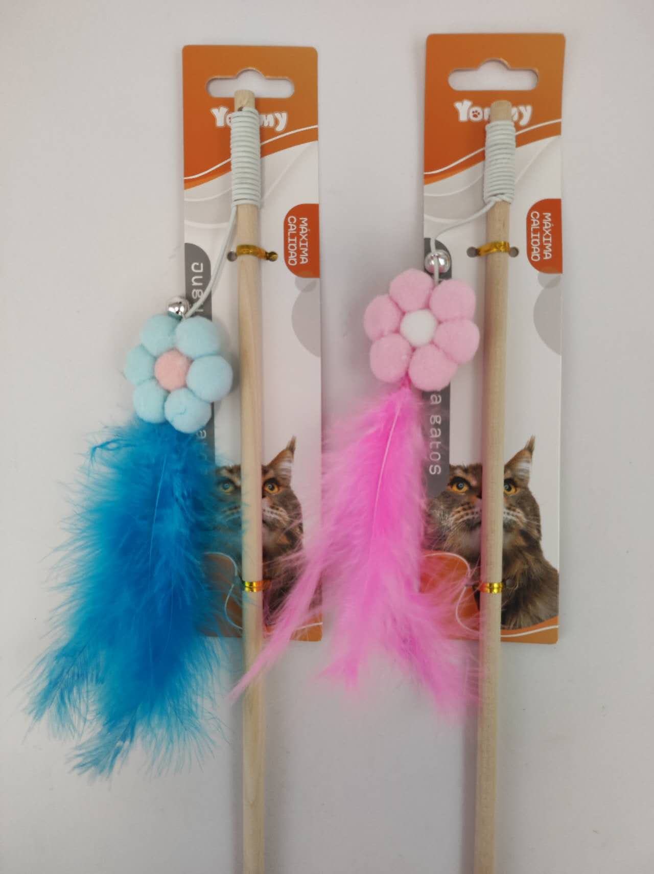 KFX-3097533 Hilarious Cat Toy: Interactive Funny Cat Stick for Playful Feline Fun