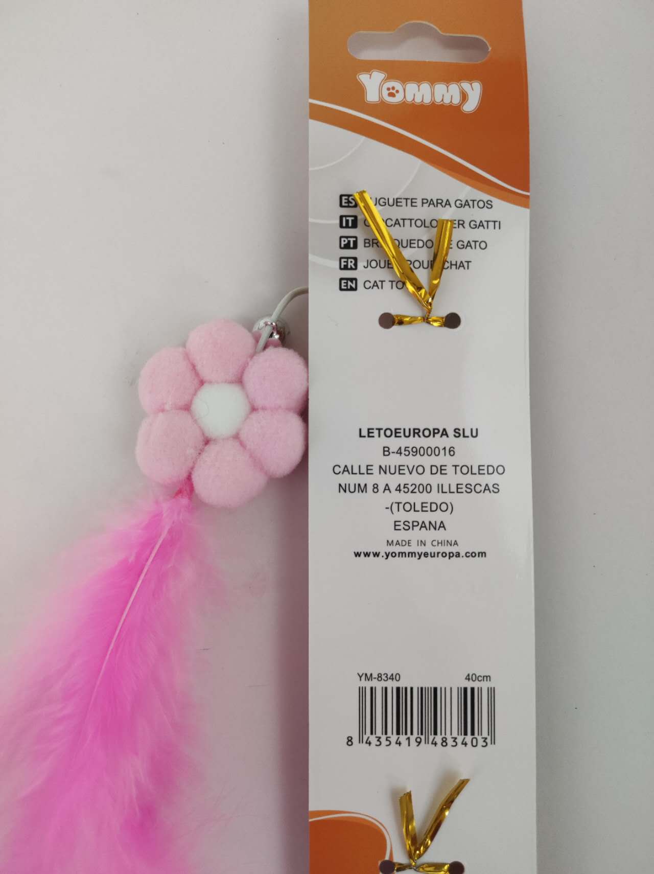 KFX-3097533 Hilarious Cat Toy: Interactive Funny Cat Stick for Playful Feline Fun