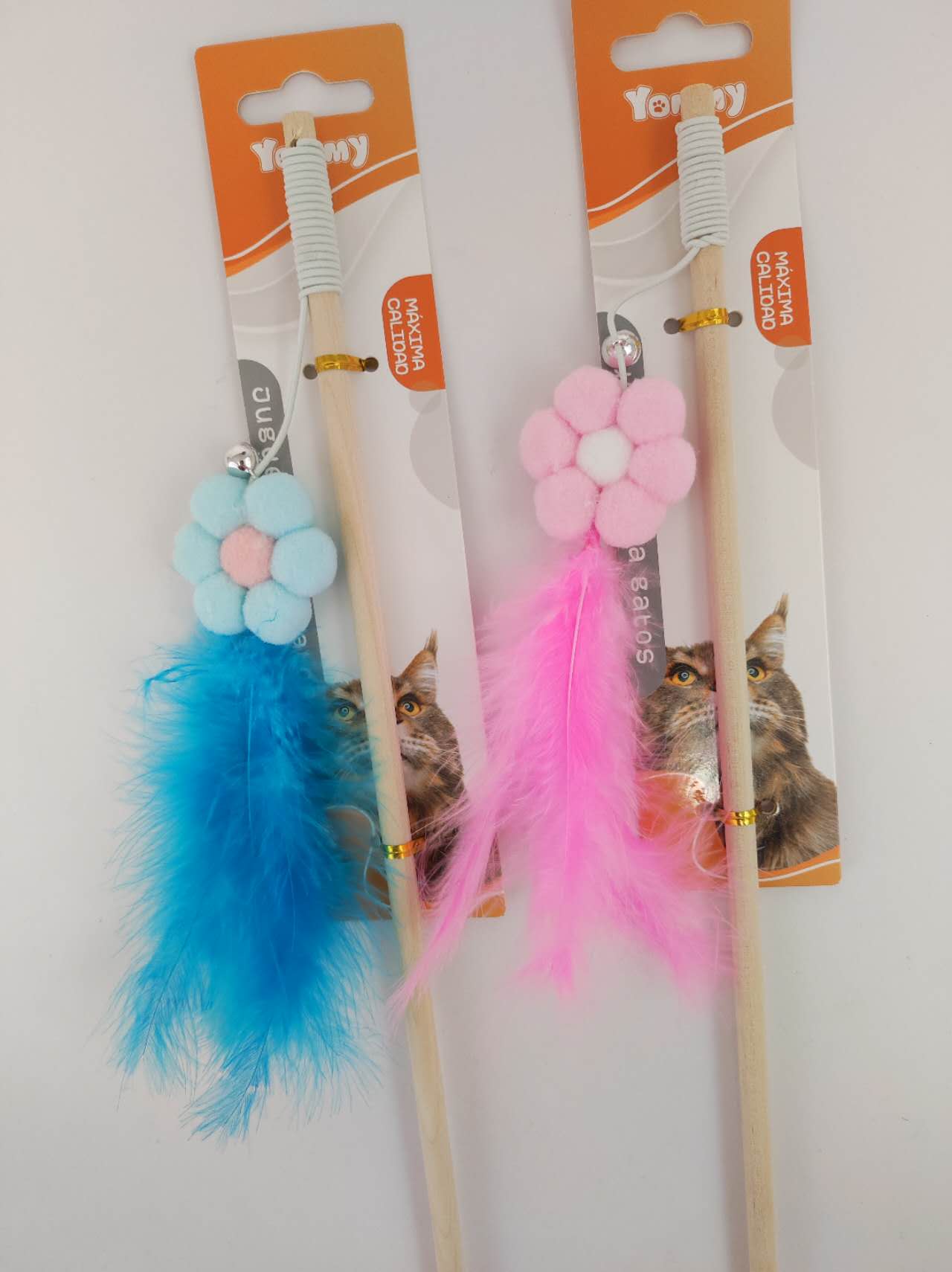 KFX-3097533 Hilarious Cat Toy: Interactive Funny Cat Stick for Playful Feline Fun