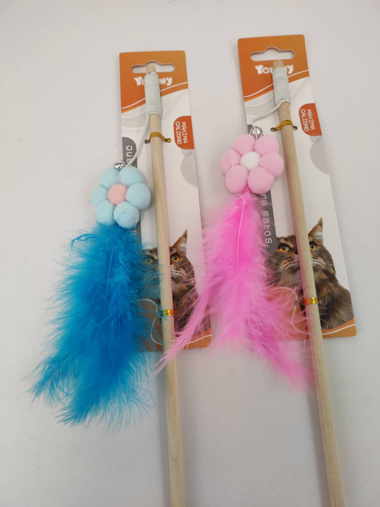 KFX-3097533 Hilarious Cat Toy: Interactive Funny Cat Stick for Playful Feline Fun