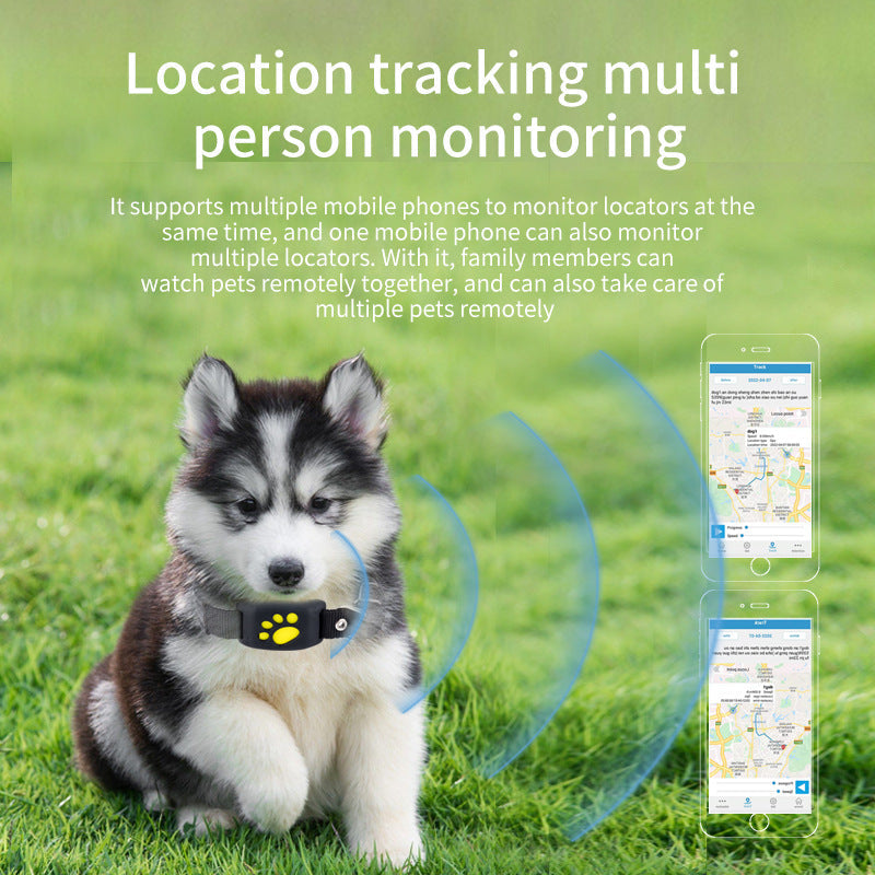 KFX-3099965 Waterproof GPS Pet Locator and Intelligent Tracker with Fence Alarm, Polymer Battery, and Multiple Color Options