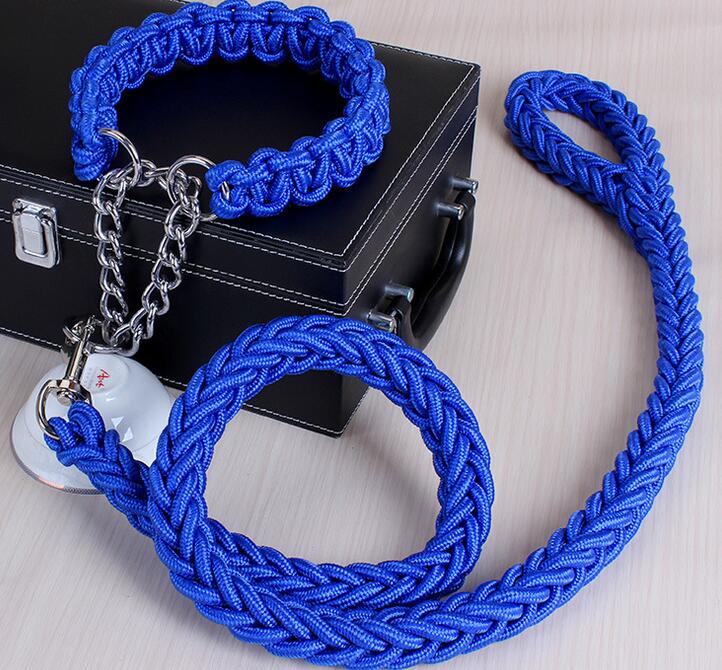 KFX-3110205 Adjustable Dog Collar and Leash Set - Multiple Sizes Available (S-XL)
