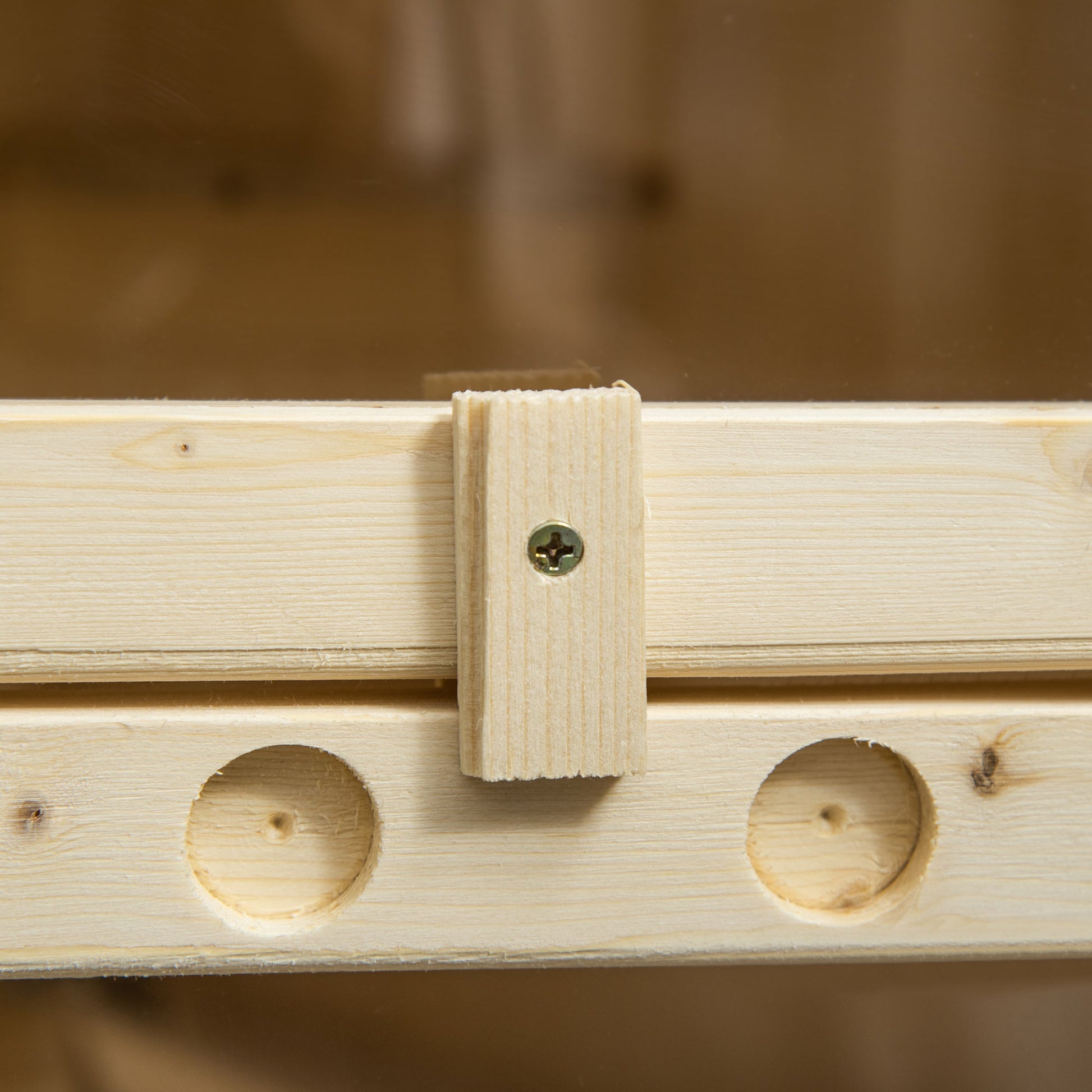 KFX-3111869 5-Tier Wooden Hamster Cage with Openable Top and Storage Shelf for Small Pets
