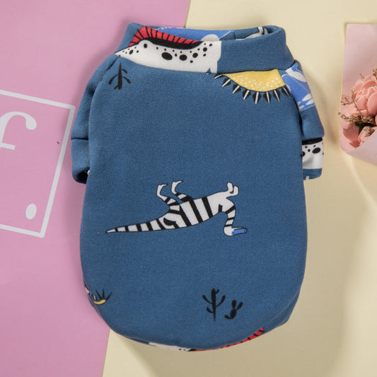 KFX-3113277 Cozy Cartoon Dog Fleece Pullover Sweater in Multiple Fun Styles