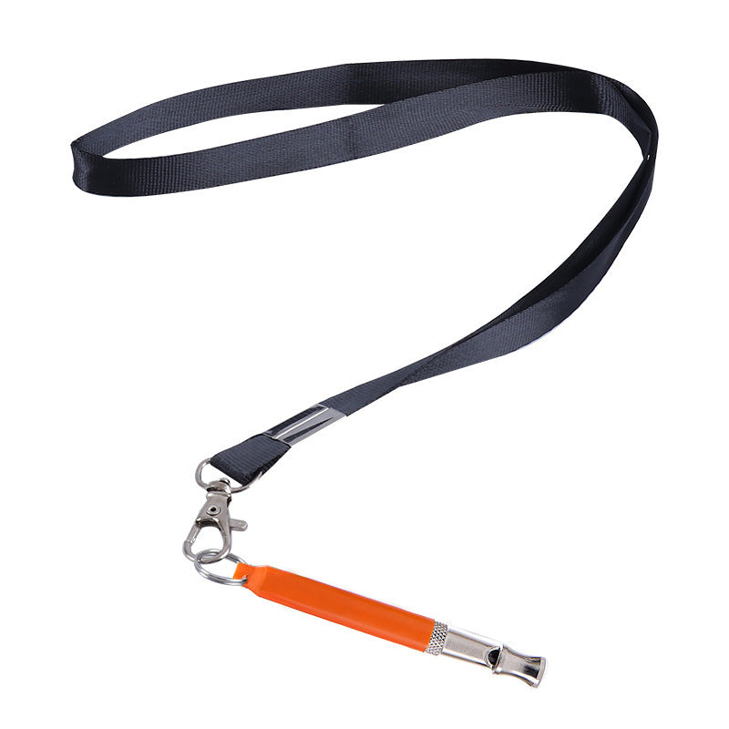 KFX-3113661 Ultrasonic Dog Training Whistle with Adjustable Keychain, Portable Copper Design