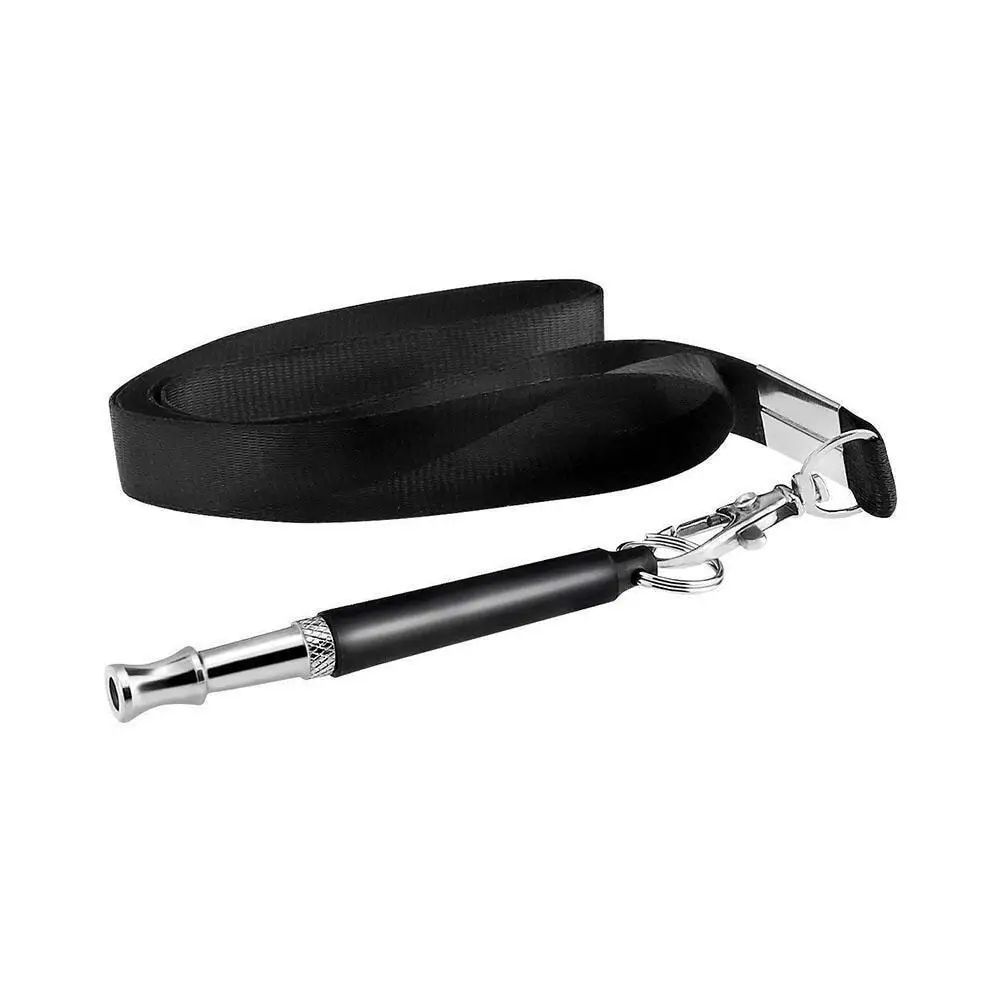 KFX-3113661 Ultrasonic Dog Training Whistle with Adjustable Keychain, Portable Copper Design