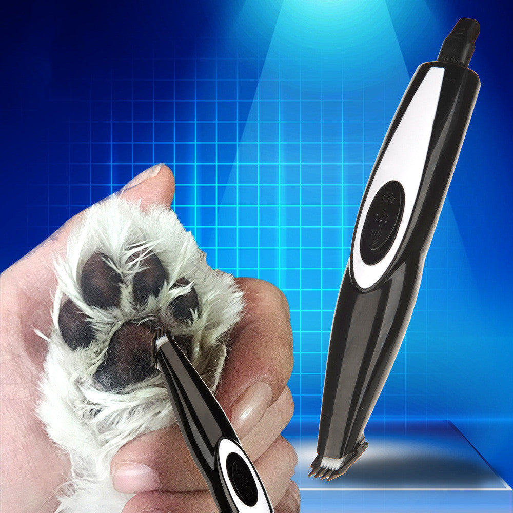 KFX-3113789 Ceramic Electric Pet Clippers for Dogs - Compact Rechargeable Hair Shaver