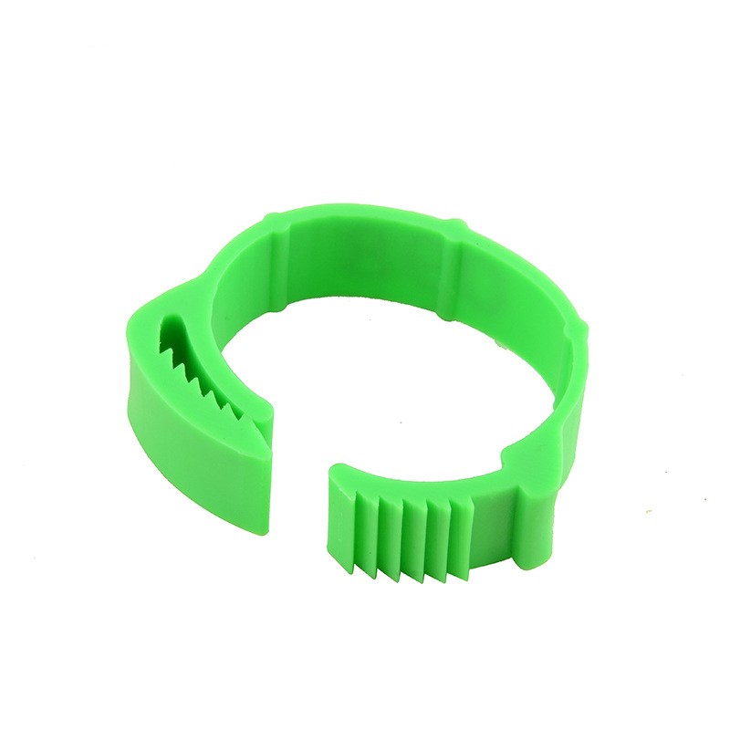 KFX-3115965 Chicken Foot Identification Ring with Stitch Marker for Poultry - 25 Pack