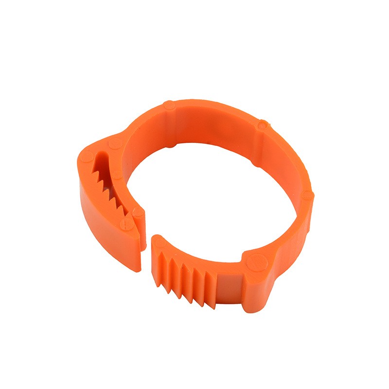KFX-3115965 Chicken Foot Identification Ring with Stitch Marker for Poultry - 25 Pack