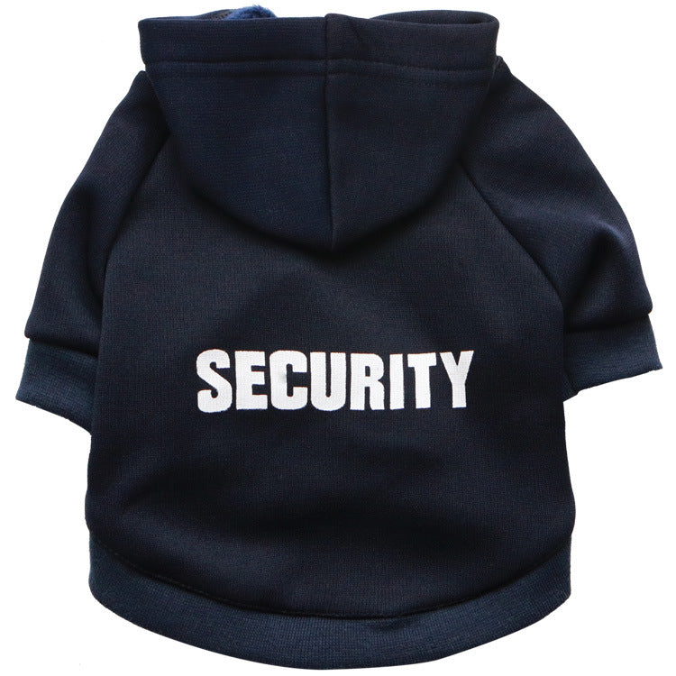 KFX-3119037 Cozy Fleece Hoodie for Pets - Casual Wear, Sizes for All Pets