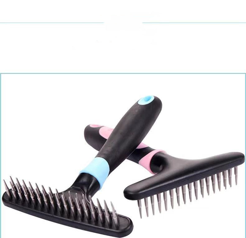 KFX-3119549 Pet Hair Removal Comb for Effective Dog Grooming and Maintenance