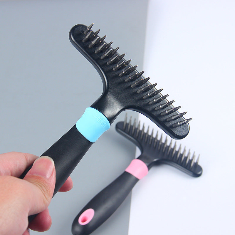 KFX-3119549 Pet Hair Removal Comb for Effective Dog Grooming and Maintenance