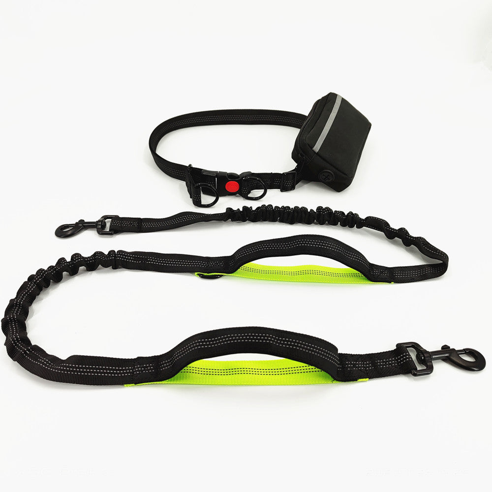 KFX-3123517 Multifunctional Towing Rope Belt with Pocket for Running