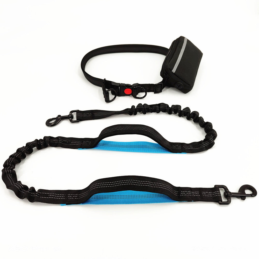 KFX-3123517 Multifunctional Towing Rope Belt with Pocket for Running