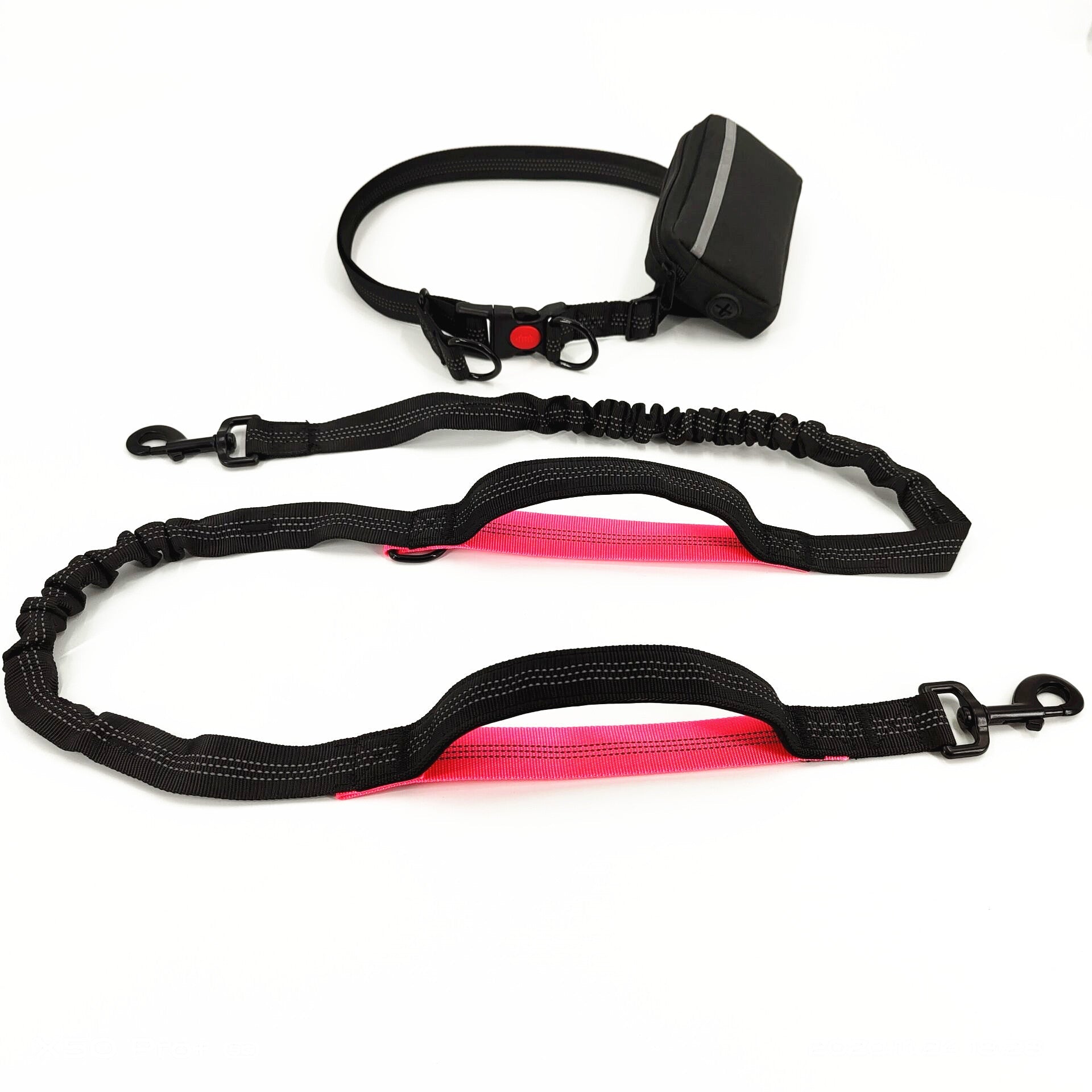 KFX-3123517 Multifunctional Towing Rope Belt with Pocket for Running