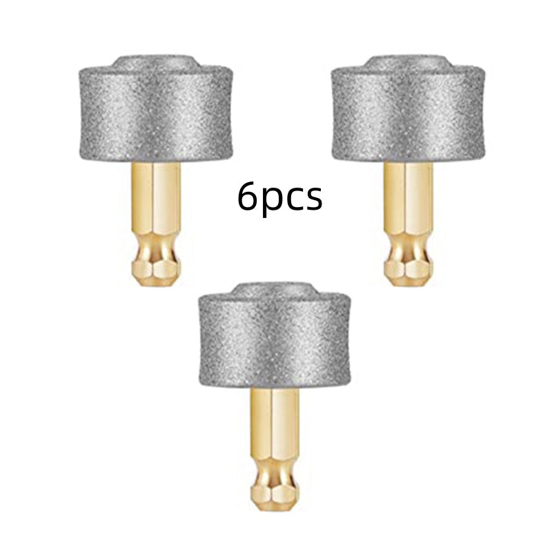KFX-3133245 Replacement Grinding Head for Pet Nail Grinder - Copper, Durable Diamond Material, Easy to Install