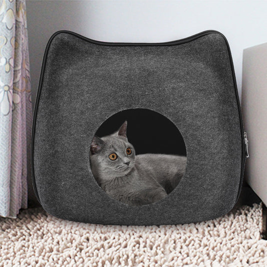 KFX-3133501 Felt Pet Nest in Gray, Pink, and Blue for All Seasons