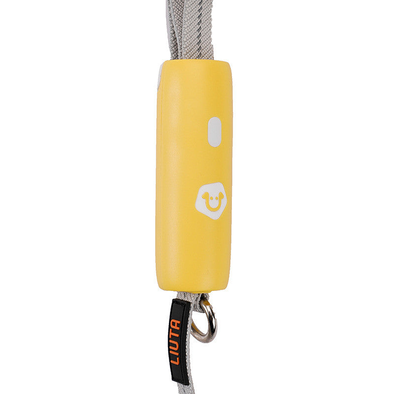 KFX-3135037 Adjustable Nylon Dog Leash with Reflective Strip for Medium to Large Dogs