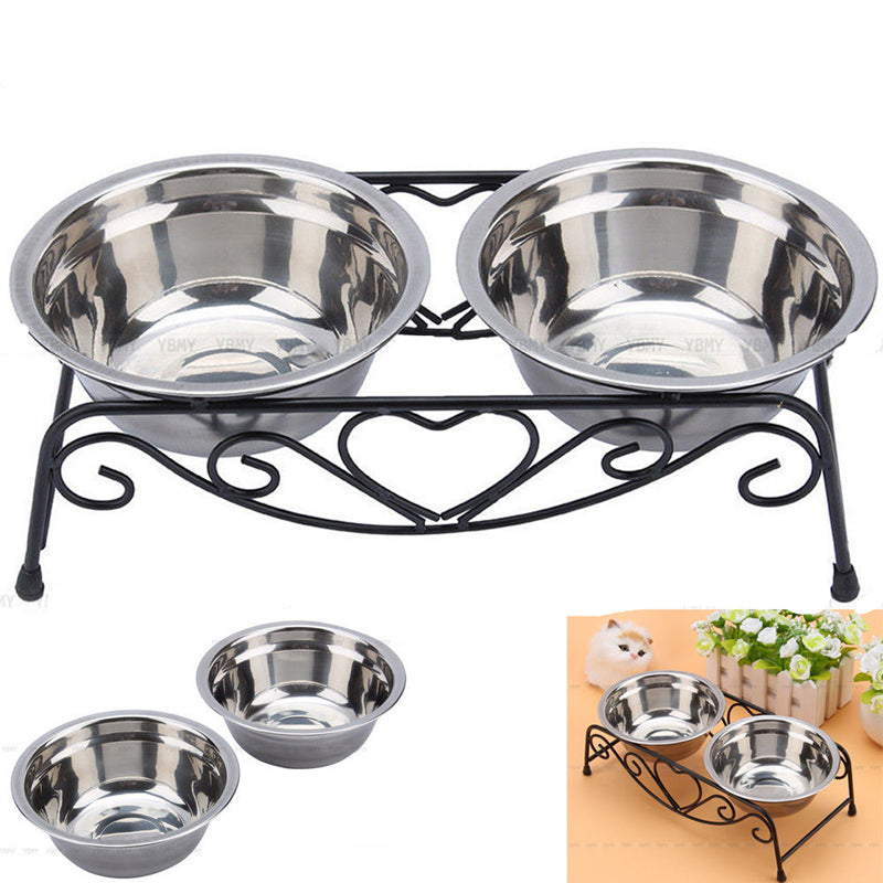 KFX-3135421 Durable Stainless Steel Pet Bowl for Dogs and Cats