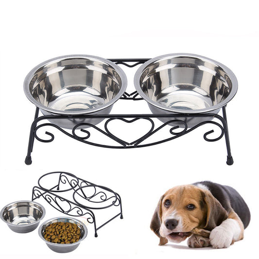 KFX-3135421 Durable Stainless Steel Pet Bowl for Dogs and Cats
