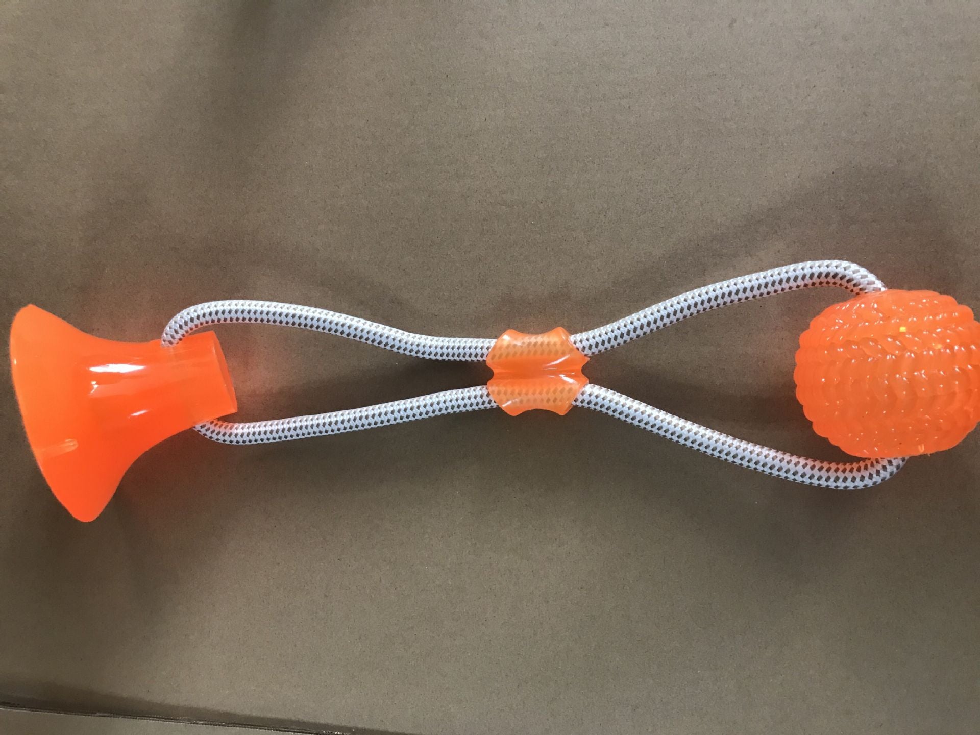 KFX-3136061 Durable Rubber Molar Toy for Dogs - Interactive Nibble Chew Accessory