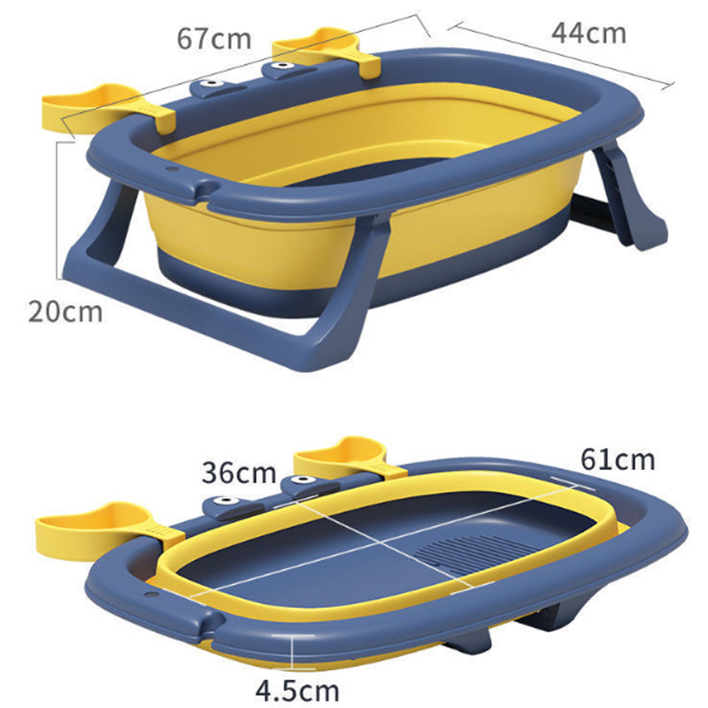 KFX-3136701 Portable Foldable Pet Tub for Cats and Small Dogs Under 20 Pounds - Durable and Easy to Clean