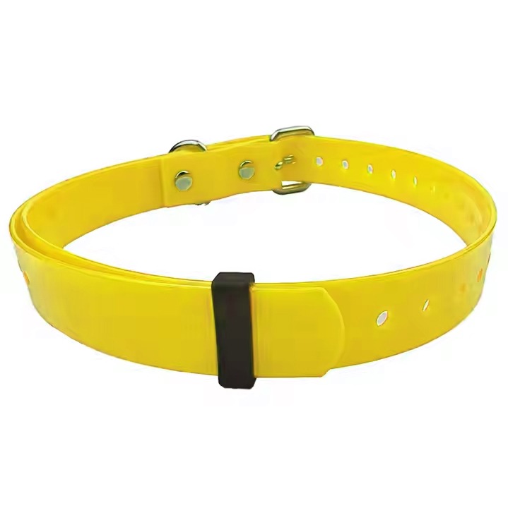 KFX-3137213 Waterproof Dog Collar for Training – Durable Plastic, 70cm, Black/Red/Yellow Options
