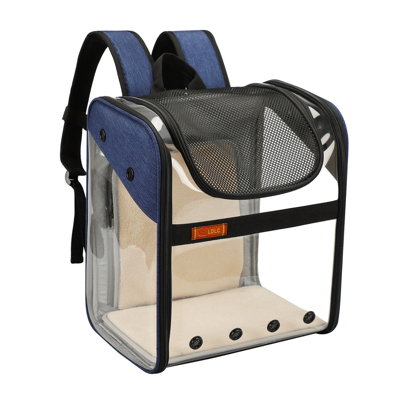 KFX-3137469 Portable Oxford Space Bag for Pets Up to 20 Jin - Breathable and Moderately Hard Storage Solution