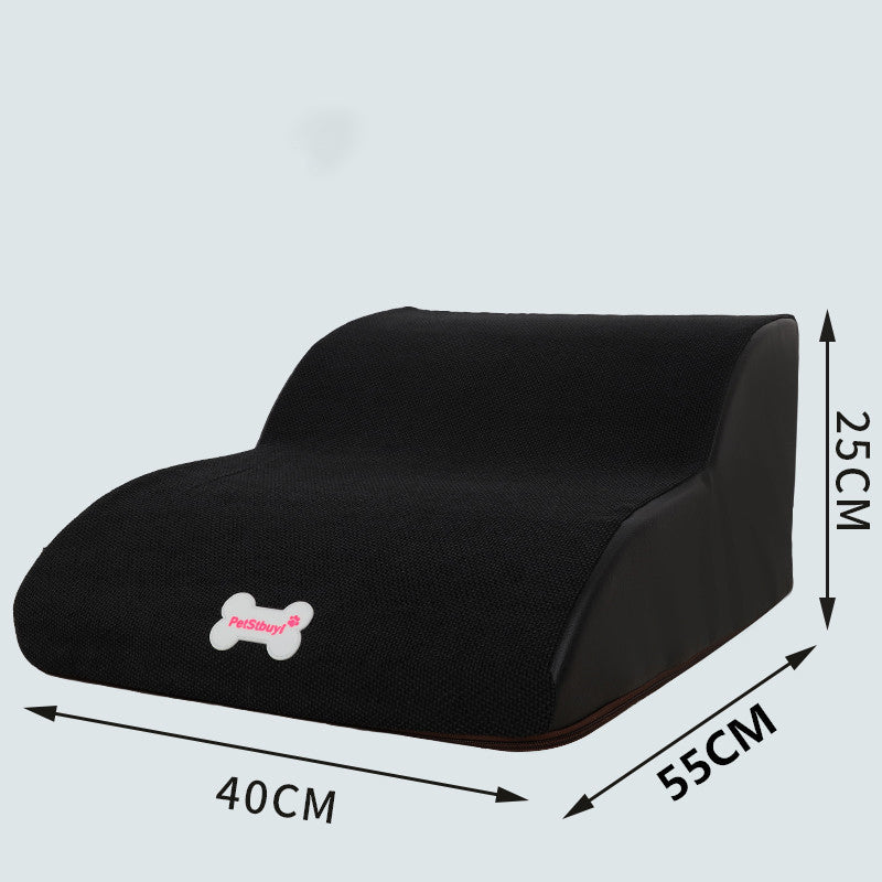KFX-3138493 Small Dog Climbing Ladder Cushion for Sofa and Bed – Multi-Layer Gradient Colors