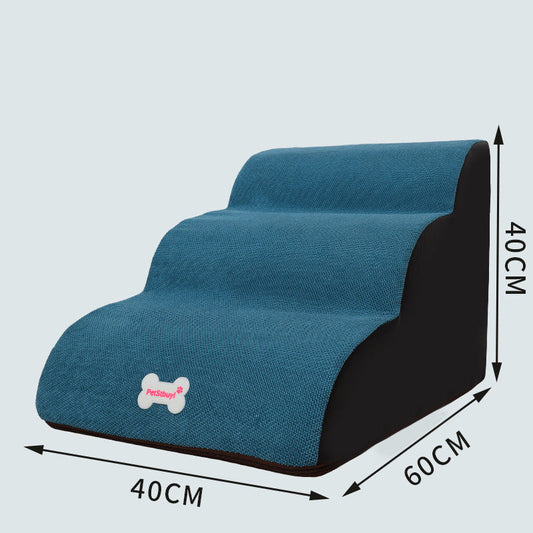 KFX-3138493 Small Dog Climbing Ladder Cushion for Sofa and Bed – Multi-Layer Gradient Colors