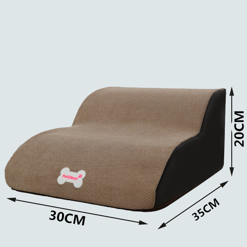 KFX-3138493 Small Dog Climbing Ladder Cushion for Sofa and Bed – Multi-Layer Gradient Colors