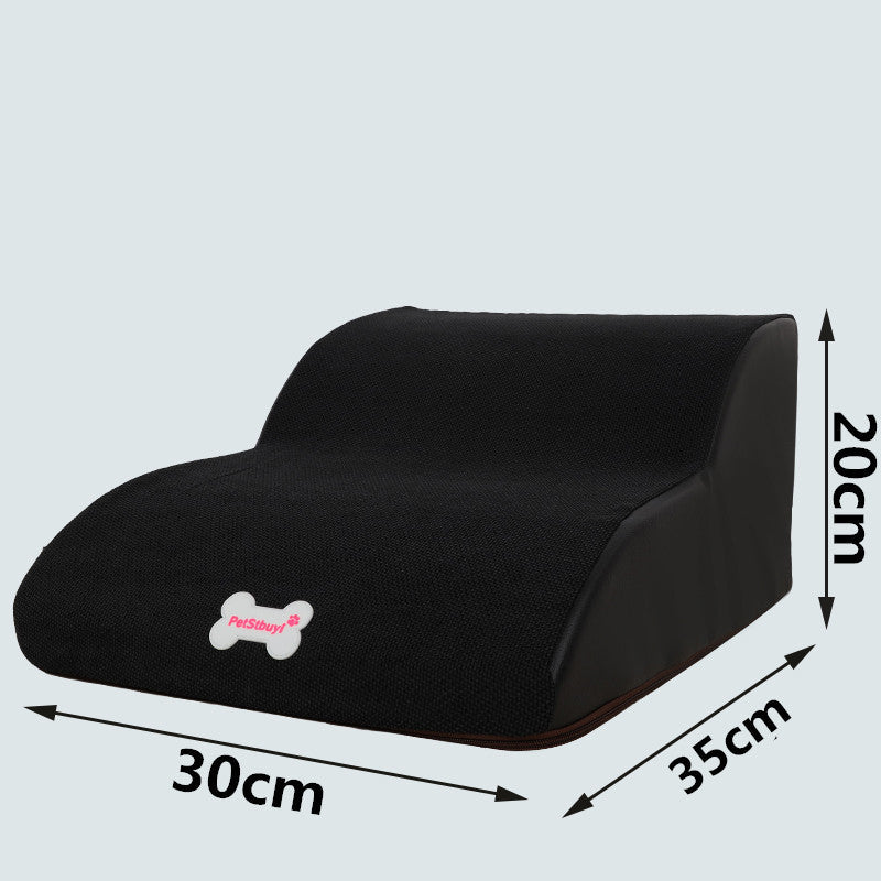 KFX-3138493 Small Dog Climbing Ladder Cushion for Sofa and Bed – Multi-Layer Gradient Colors